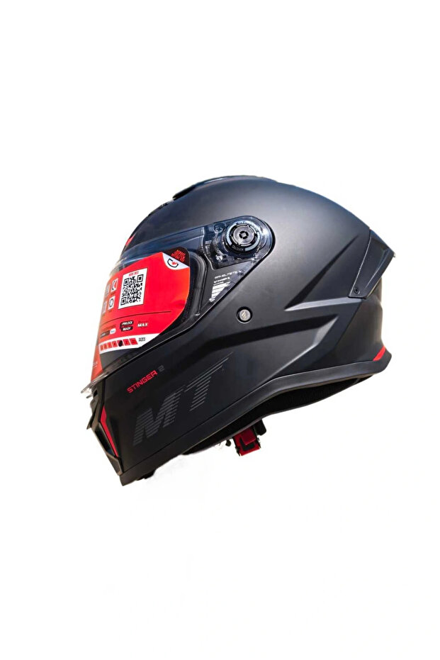 Helmets Stinger 2 Solid A1 Mat Siyah Kapalı Kask - 2