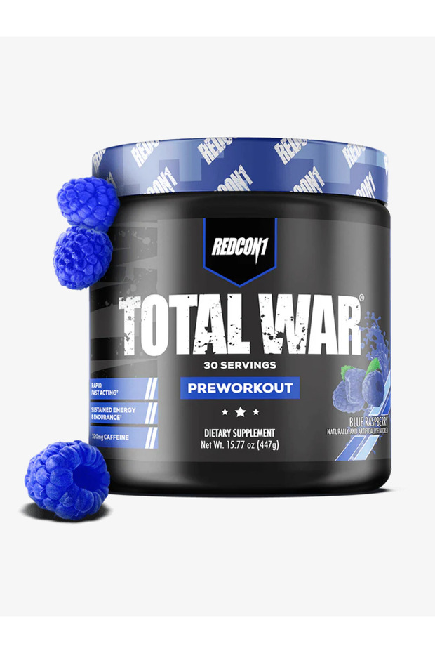 ريدكون1 توتال وور التوت الازرق ,Redcon1 - Total war - Blue Raspberry 435g - 1