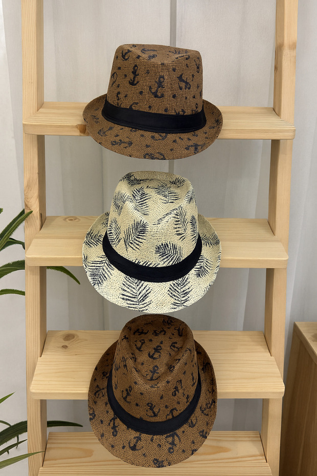 قبعة فوترو مطبوعة للأولاد - 4