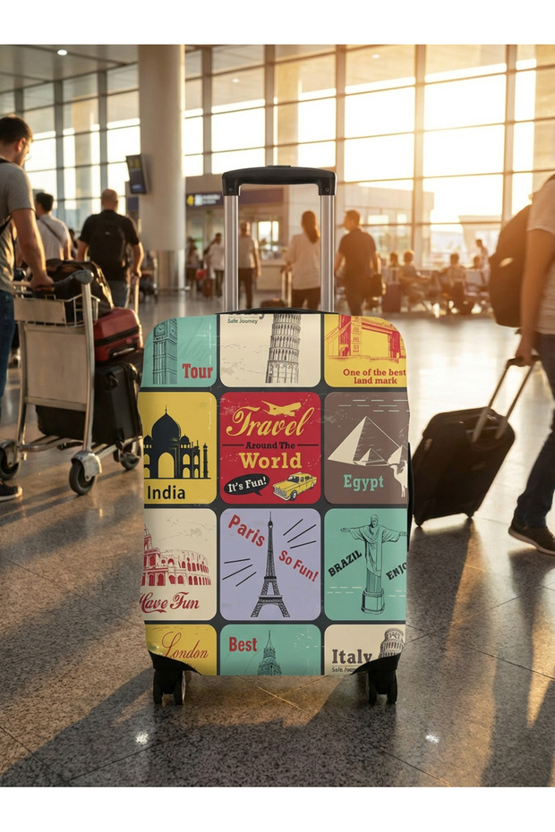 غطاء حماية لحقيبة السفر - 6