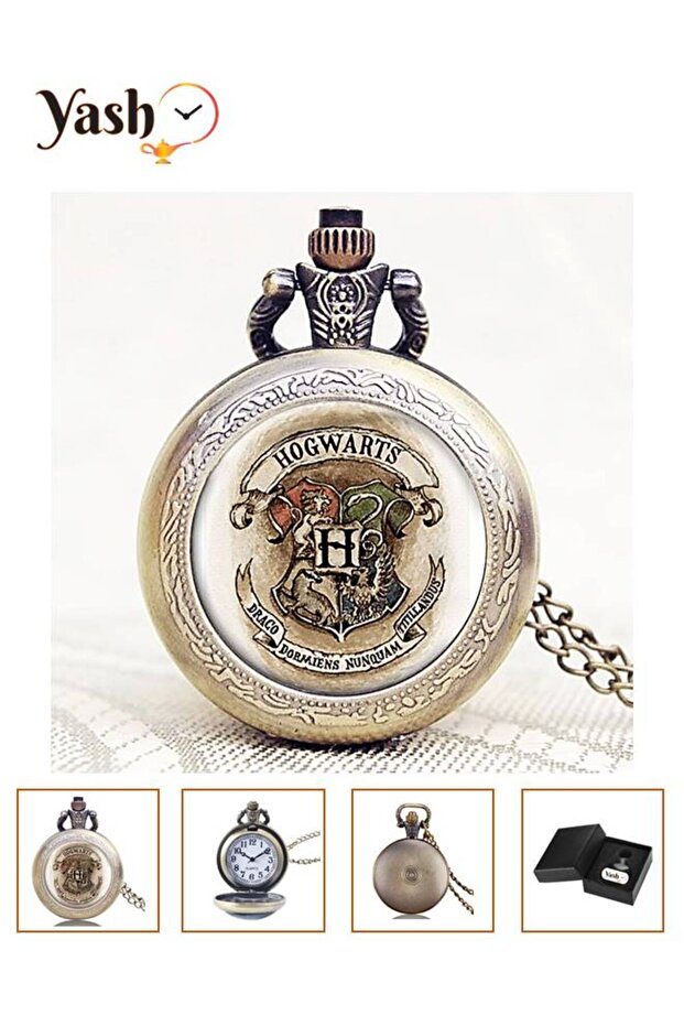 Hogwarts Quartz Pocket Watch