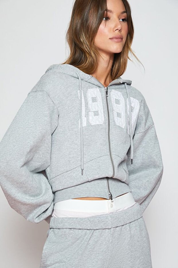 1999 Kapüşonlu Sweatshirt - 1