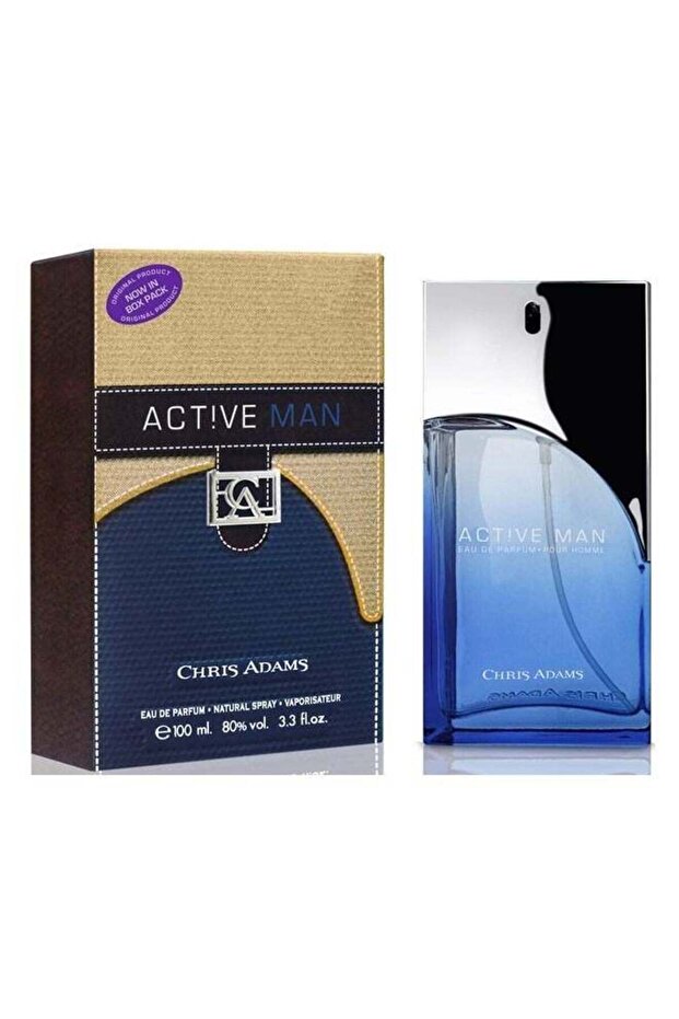 Active Man Eau De Parfum 100ML – Energizing Fragrance for Men