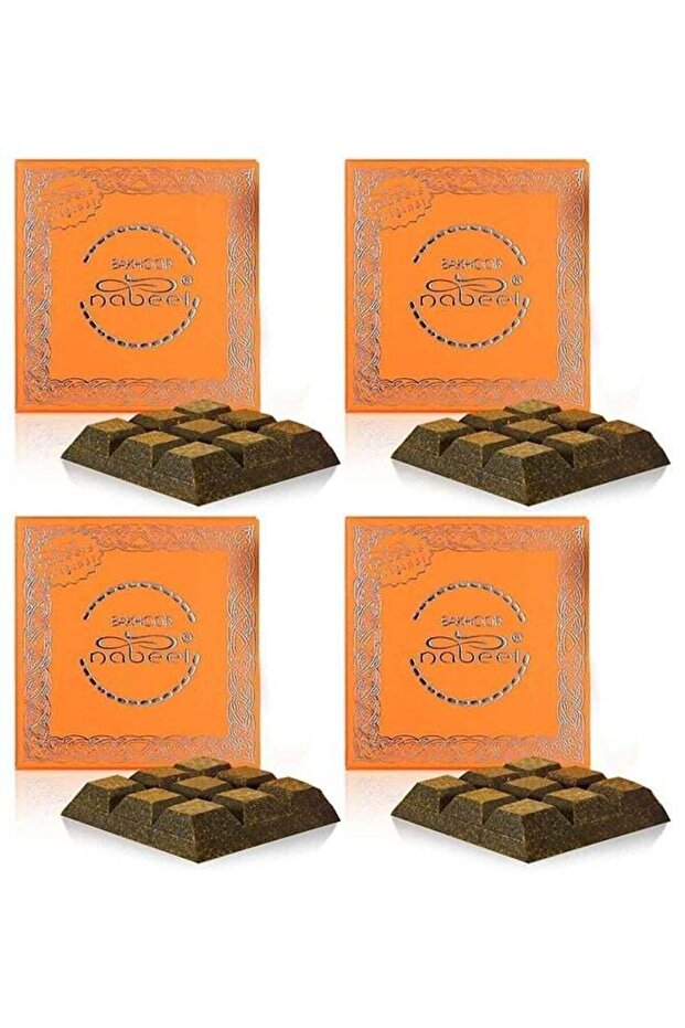 Pack of 4 Bakhoor 40 Grams - Oudh Incense Solid Perfume Bar