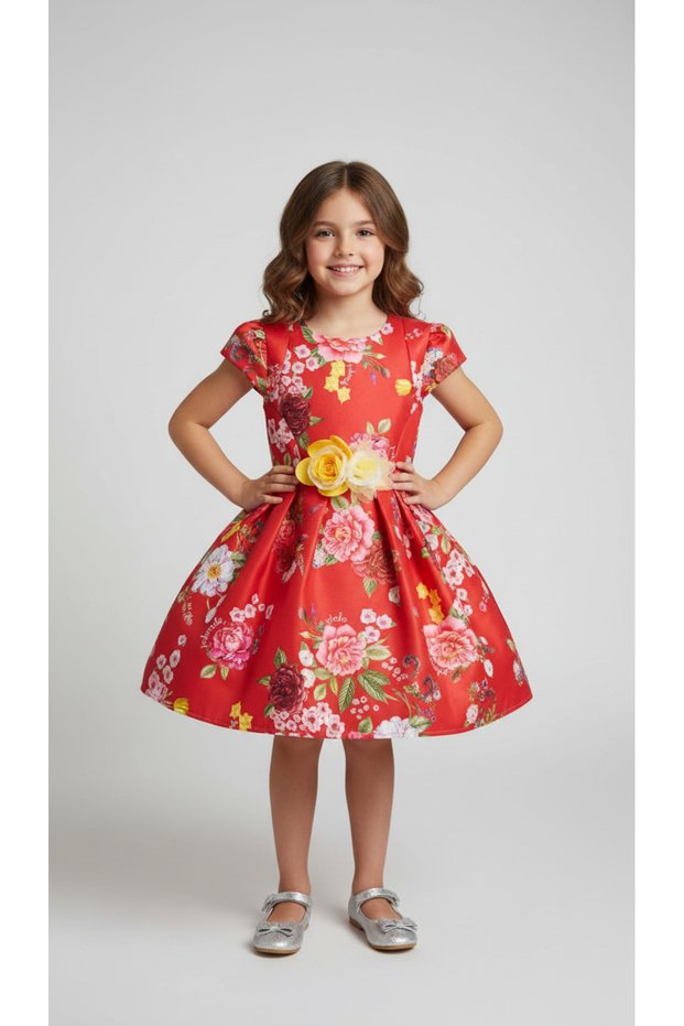 Red Girl's Dress