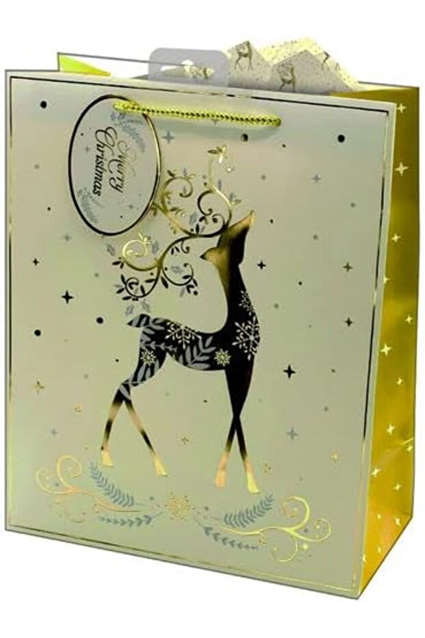 حقيبة/جورب عيد الميلاد، متعددة الألوان، متوسطة - 1