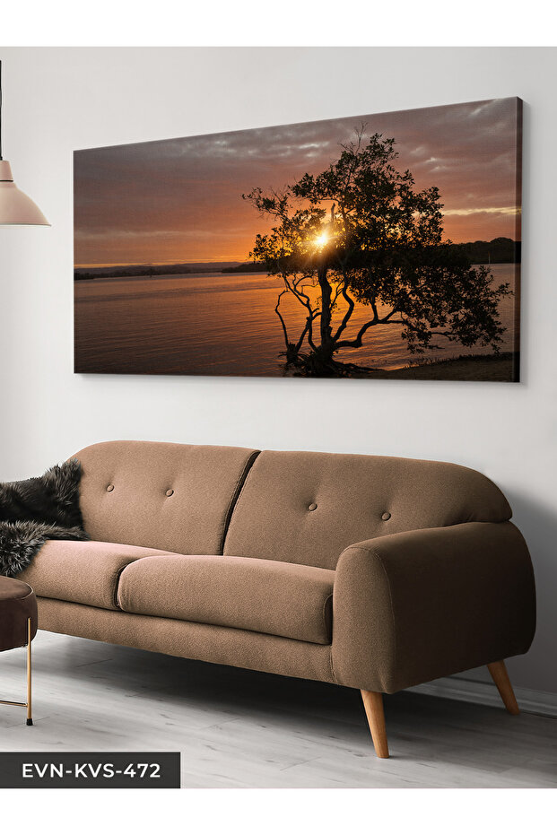 Sea and Sunset One Piece Canvas - Canvas Painting