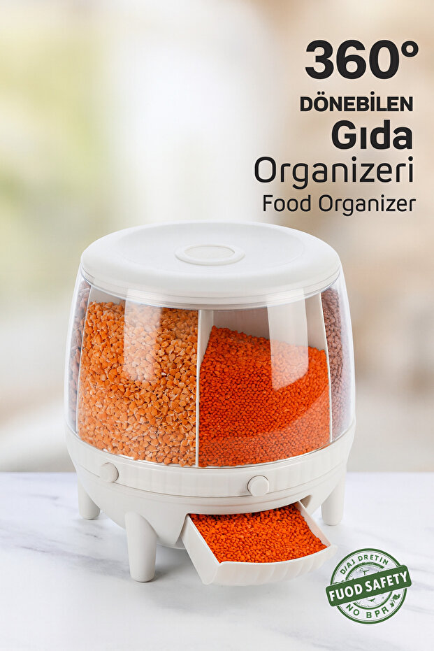 360° Dönebilen Gıda Organizeri - 1