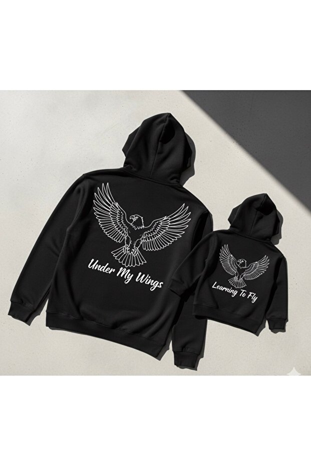 Mom/Dad/Child Combination Hoodie (Do Not Forget to Write the Size and Order Number in the Question and Answer Section)