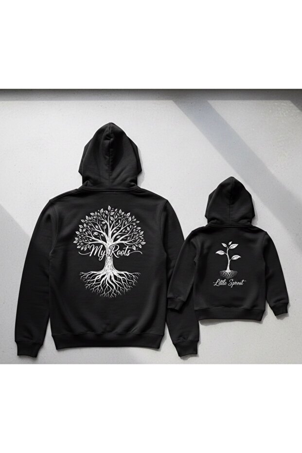 Father/Mother and Children Combination Hoodie (Do Not Forget to Write the Size and Order Number in the Question and Answer Section)
