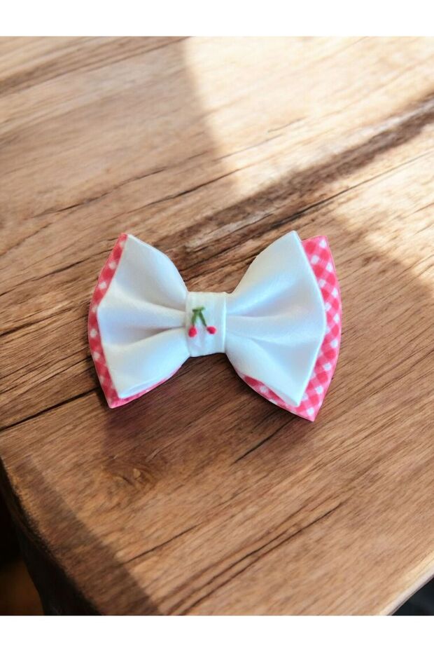 Large Size Embroidered Hair Clip for Babies with No Hair or Little Hair