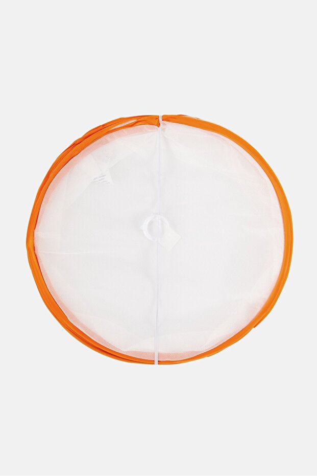 Folded Food Cover, Orange - 3