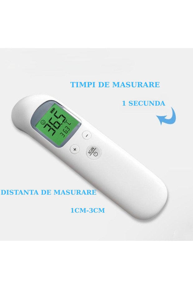 Infrared Thermometer, SARAADA, Accurate, Fast, Measurement in 1 Second, Non-contact, Digital LCD - 3