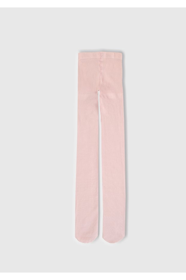 Girl's Lilac Plain Pantyhose