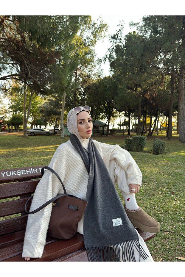 Füme Yün Atkı - 4