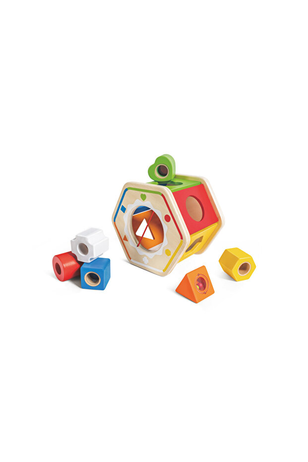 Wooden Wonder Shape Sorter - 7 pcs