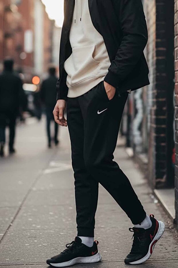 بنطال رياضي أسود للرجال من Dri-Fit Totality