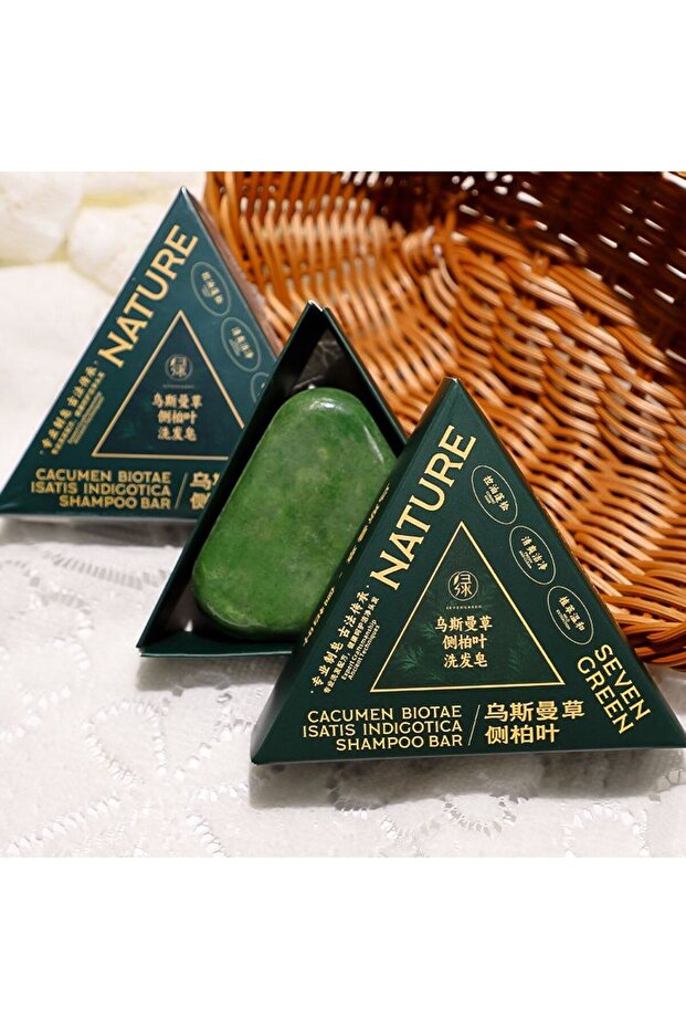 cacumen biotae isatis indigotica shampoo bar