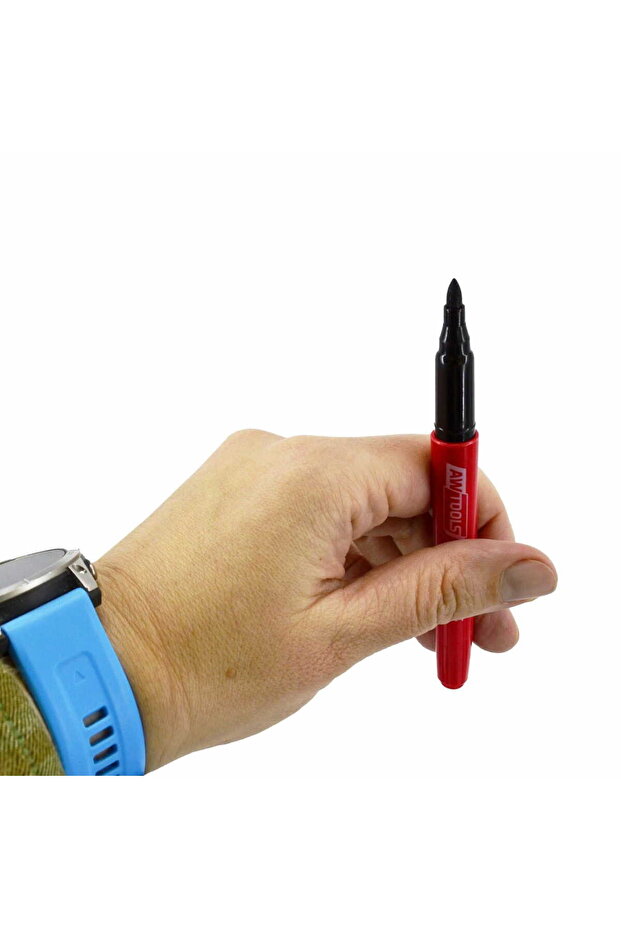 PERMANENT MARKERS THIN BLACK 5 pcs. - 2