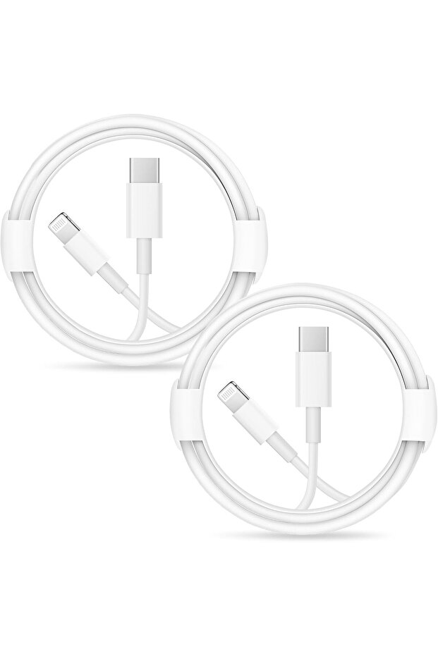 iPhone Fast Charger Lightning Cable [Apple MFi Certified] 2-Pack USB-C to Lightning Cable