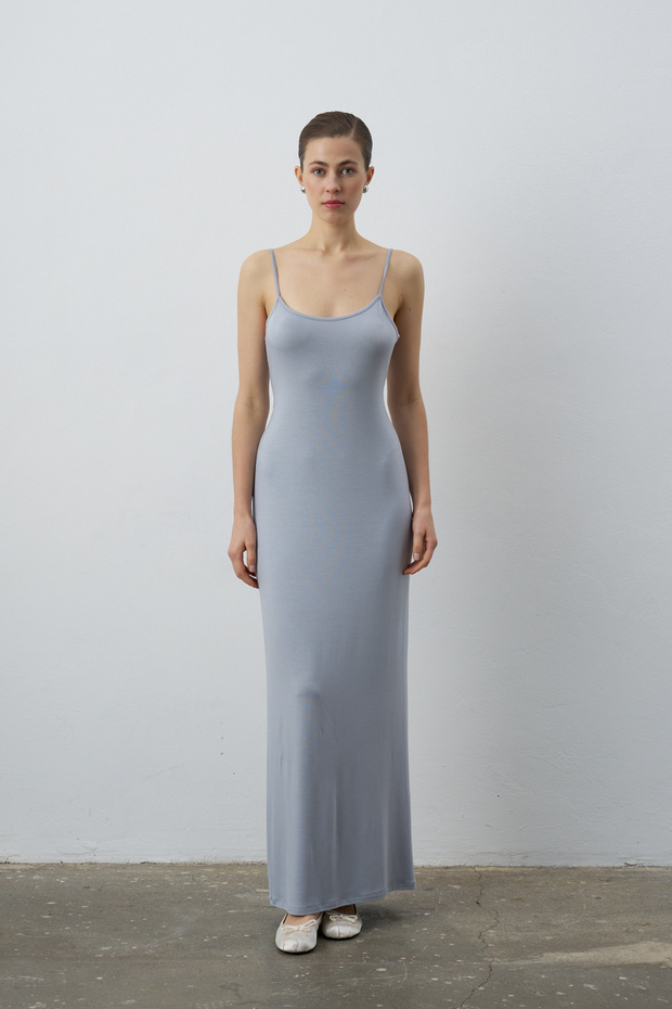 Duru Basic Midi Elbise - 1