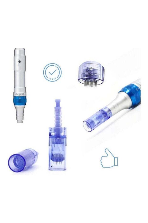 A6 Cartridges - 15pcs 12-Pin Bayonet, Blue 0.25mm