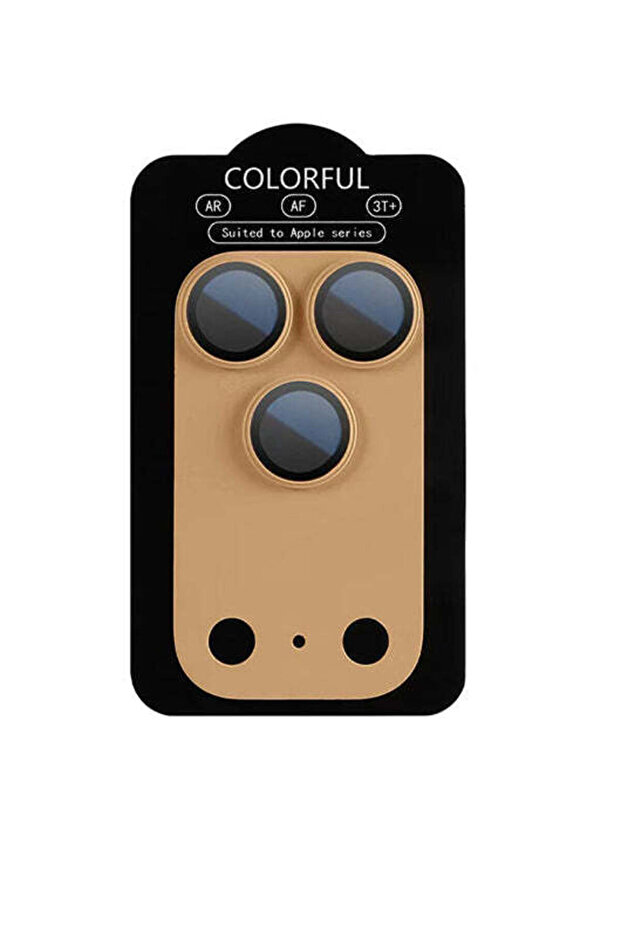 iPhone 17 Pro Max Camera Protector - Light Gold - 1