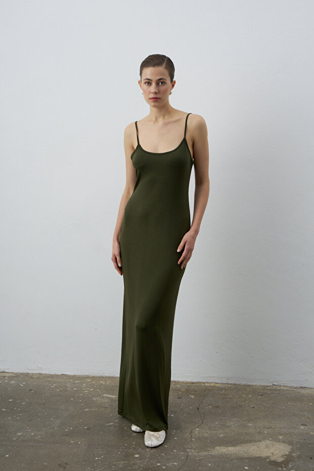 Duru Basic Midi Elbise - 4