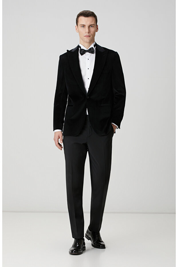 Non-Iron Beyaz Smokin Gömlek - 3