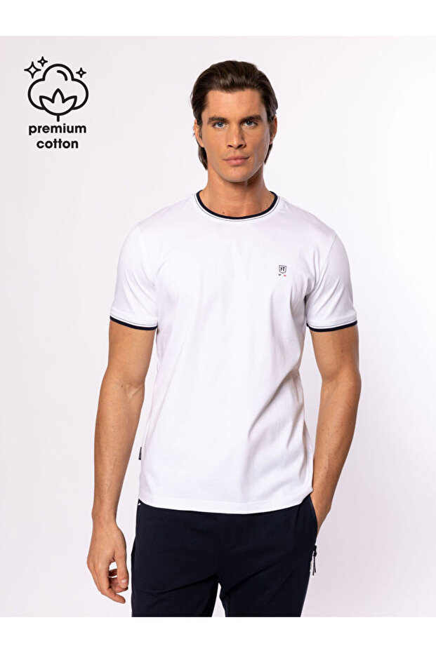 Tricou bărbătesc MILSON ALB M - 1