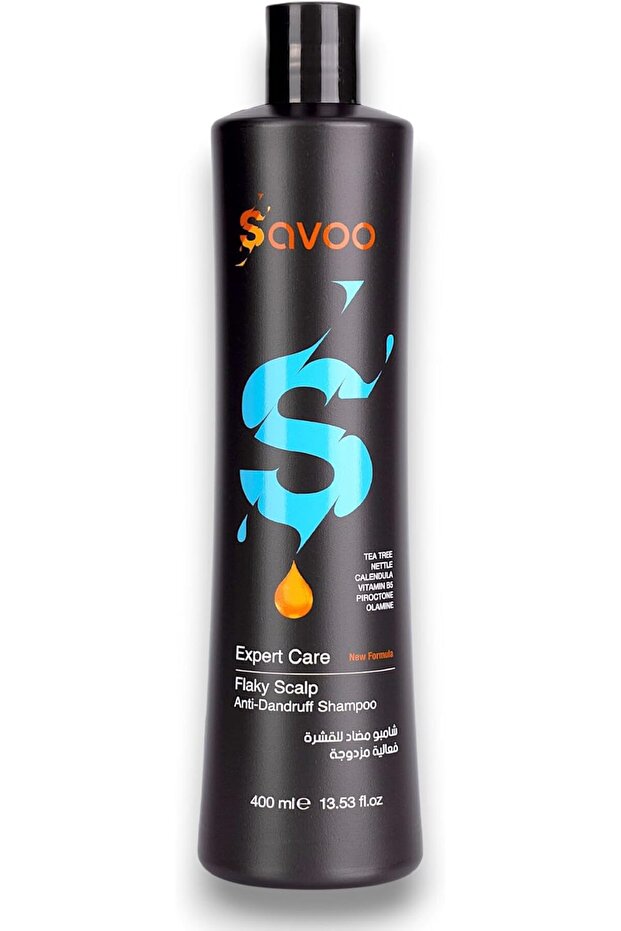 Anti-Dandruff Shampoo 400ml - Tea Tree, Nettle, Calendula & Vitamin B5
