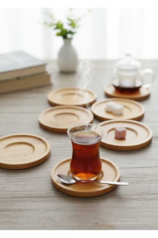 Bambu 6 lı Çay tabağı - 3