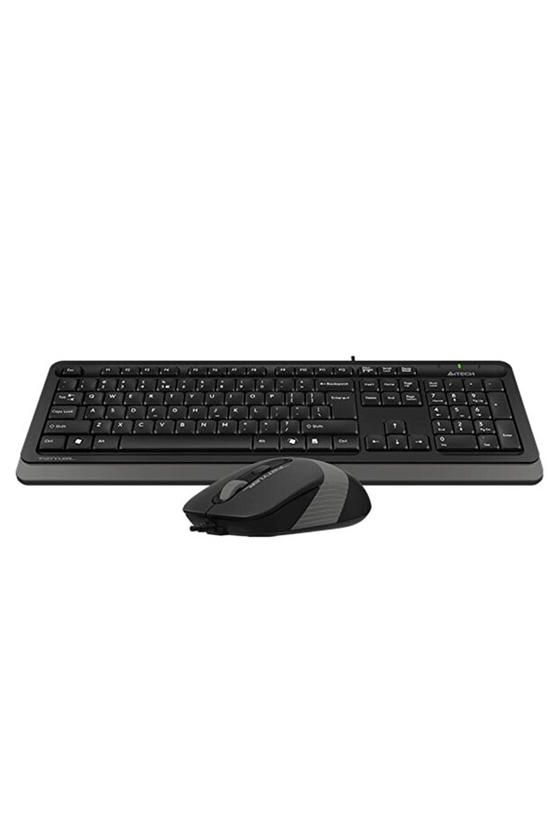F1010 Q USB GRİ MM KABLOLU KLAVYE MOUSE SET - 2