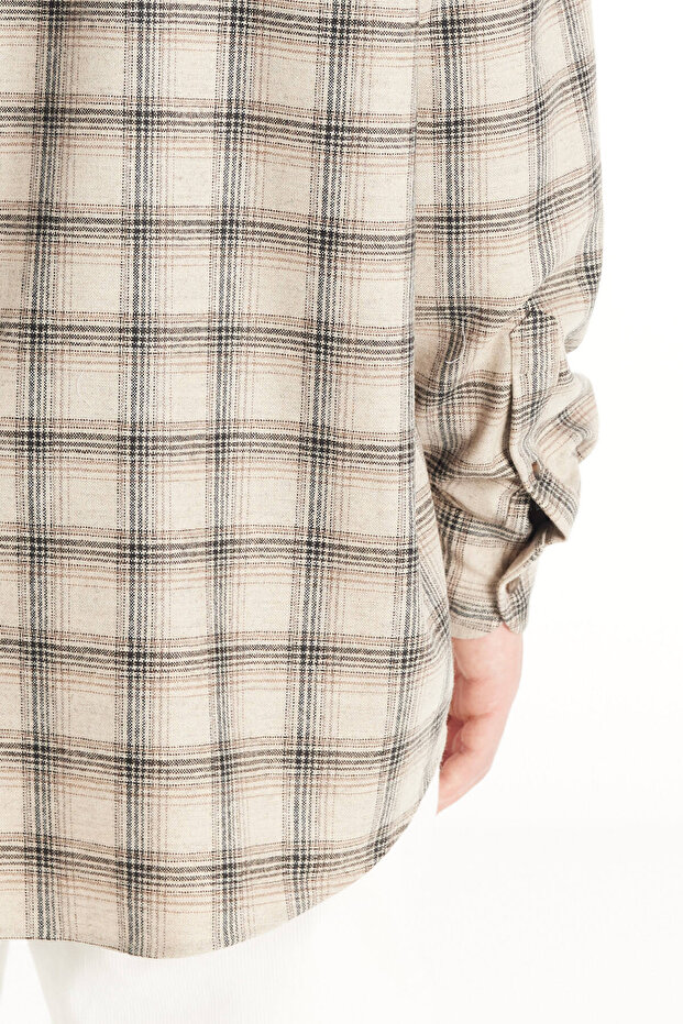 BEJ EKOSE ODUNCU GÖMLEK - 6