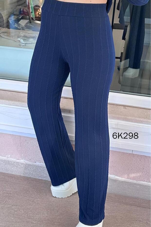 Veronica Knitwear Pants with Elastic Waist 6K298