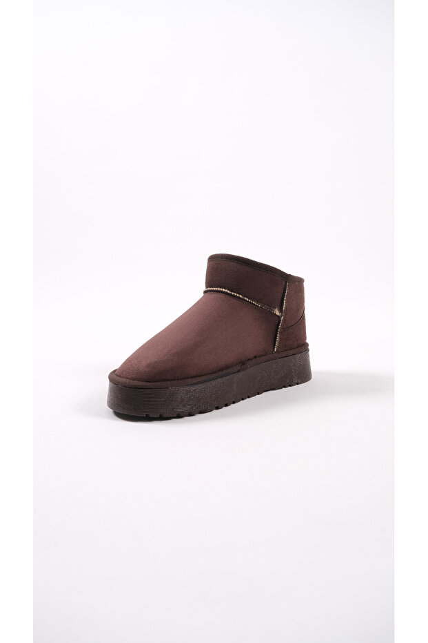 Reze Fur-Lined Suede Winter Thick Sole Women's Boots