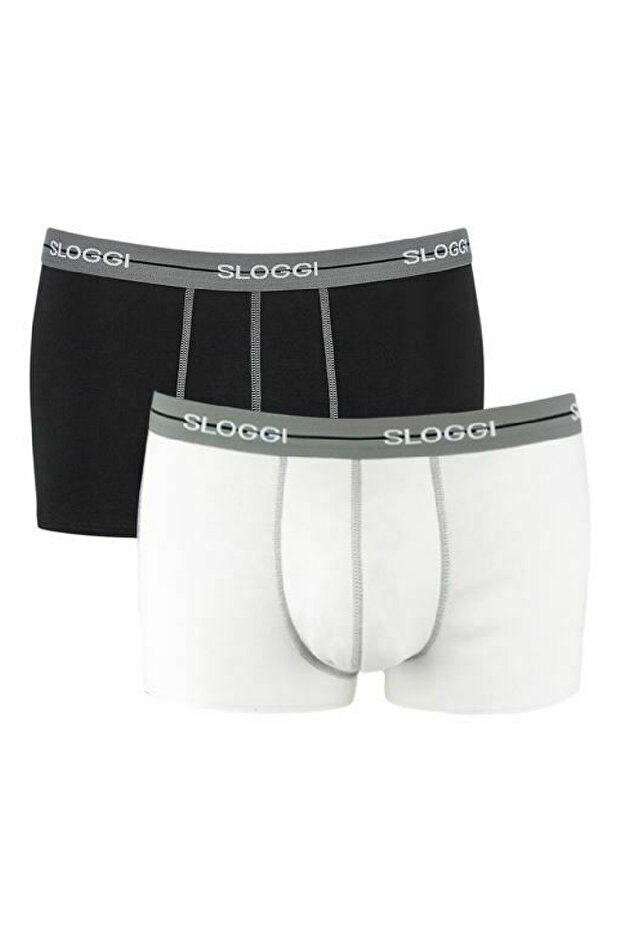 Set Boxeri, Alb/Negru - 1