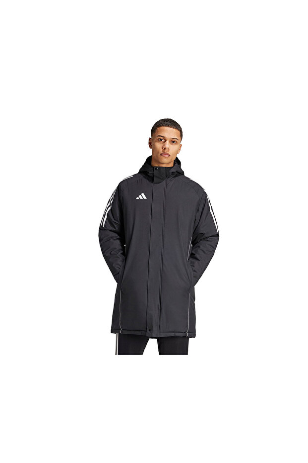 Tiro24 Parka Men's Football Parka Ij7391 Black