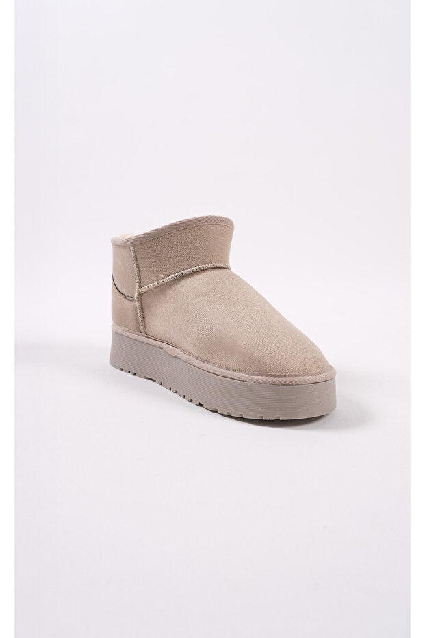 Reze Fur-Lined Suede Winter Thick Sole Women's Boots