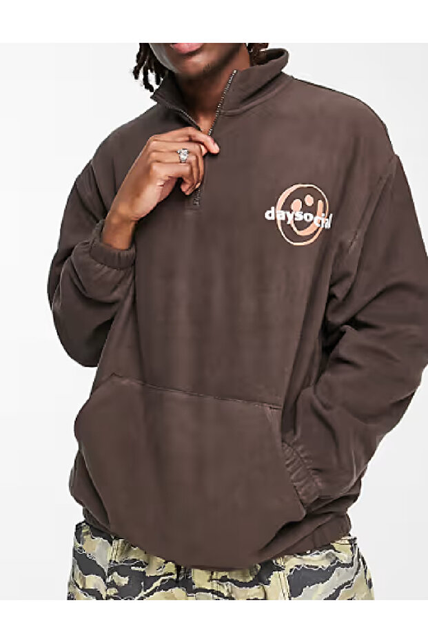 Bluza Oversize, Maro - 1