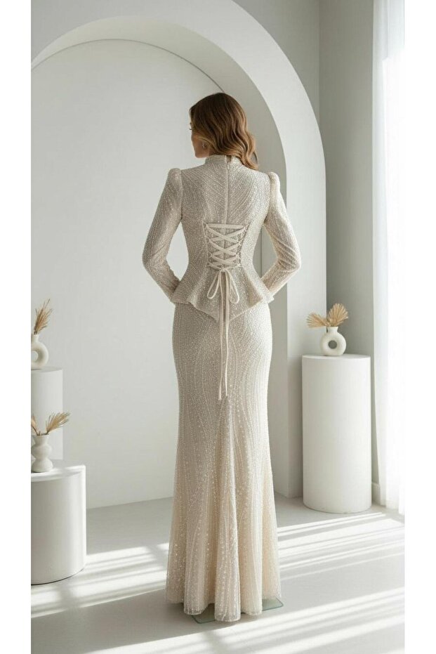 İsabella Abiye Bej - 4