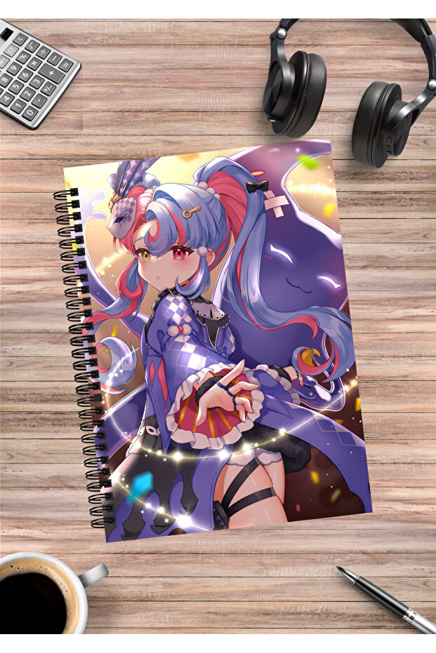 Wuthering Waves Anime Spiral Notebook A5 (50 Sheets)