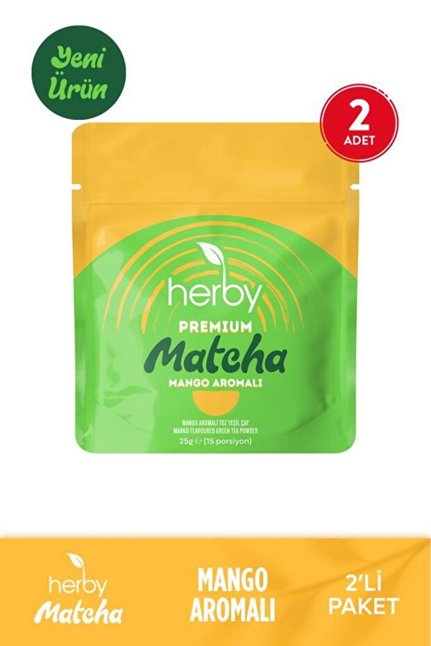 Premium Matcha Mango Aromalı 2'li - 1