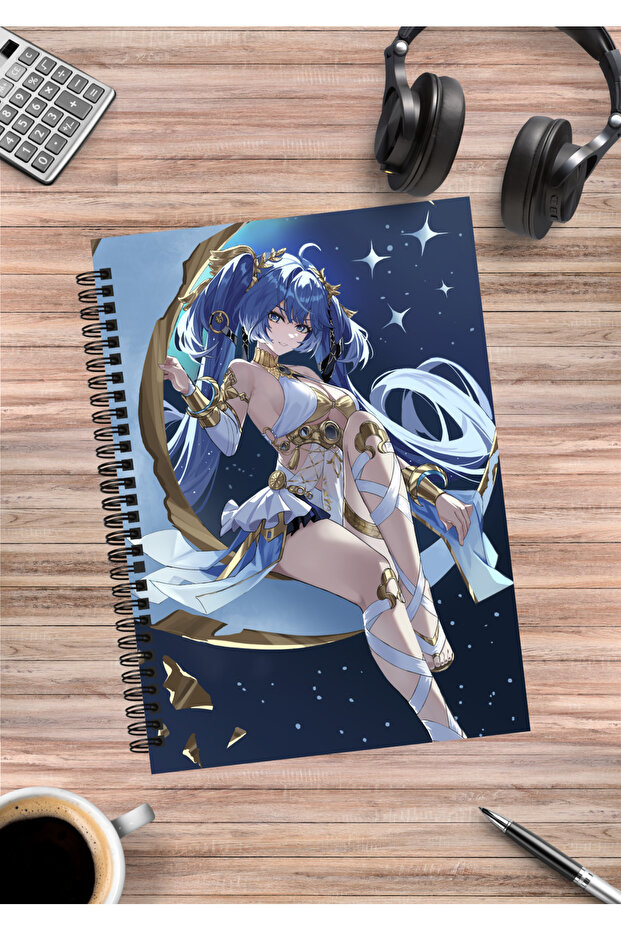 Wuthering Waves Anime Spiral Notebook A5 (50 Sheets)