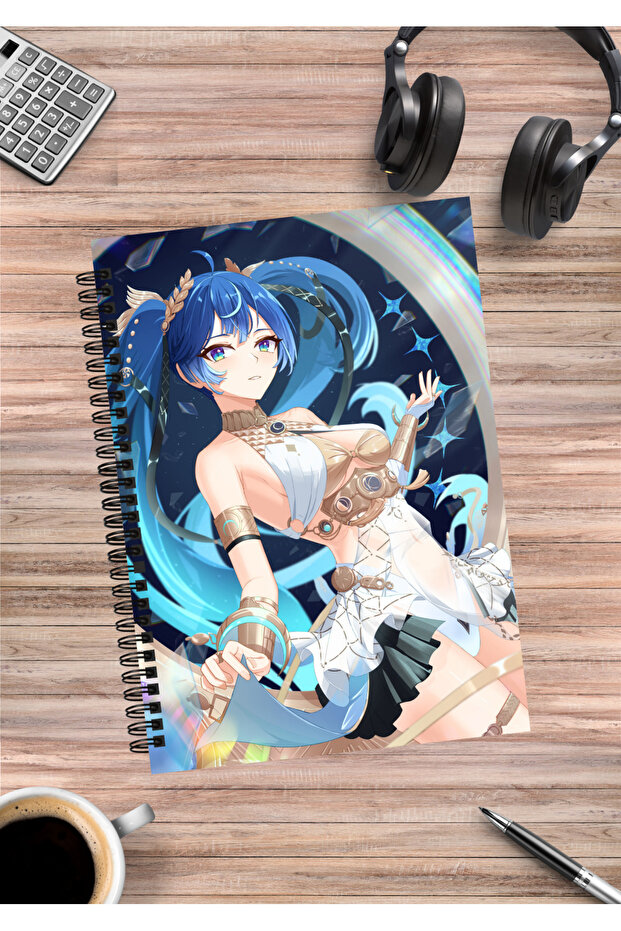 Wuthering Waves Anime Spiral Notebook A5 (50 Sheets)