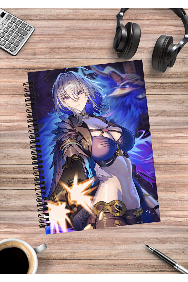 Wuthering Waves Anime Spiral Notebook A5 (50 Sheets)