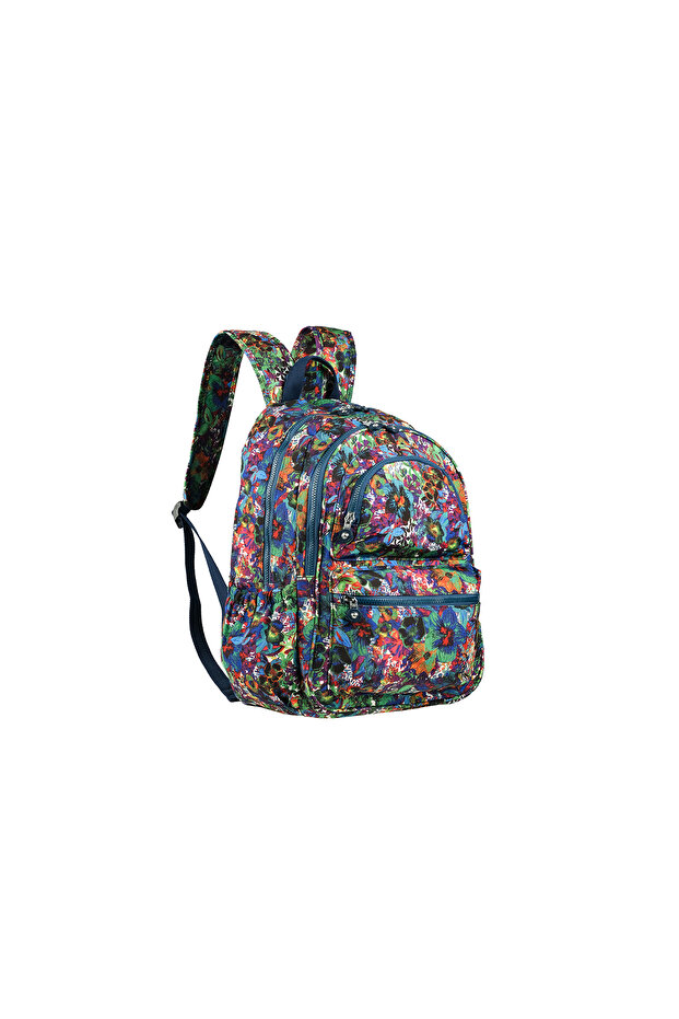 1050 Crinkle Fabric Waterproof School and Daily Backpack with Laptop Compartment