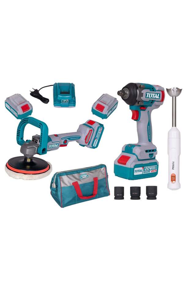 Combo kit 20V SCREWDRIVER, POLISHER, BLENDER - 2