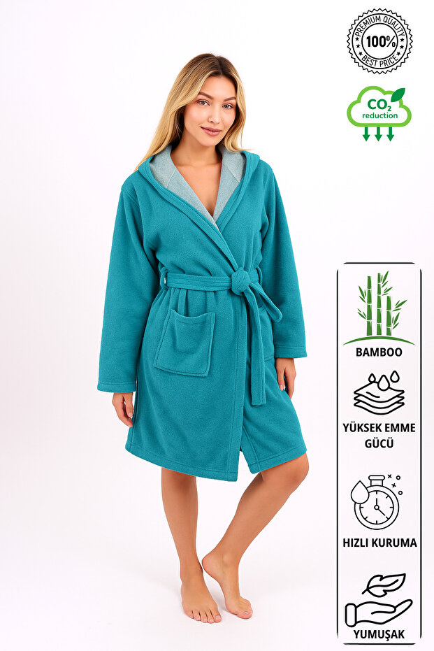 Lida Lüks Bambu Bornoz Sabahlık - 1