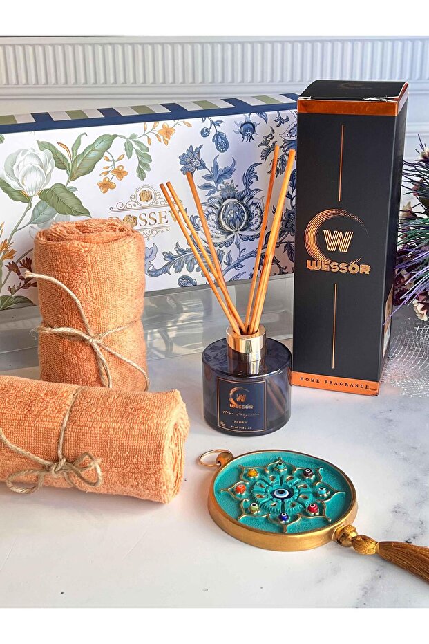 Hediyelik Bambu Çubuklu Koku Seti - 1